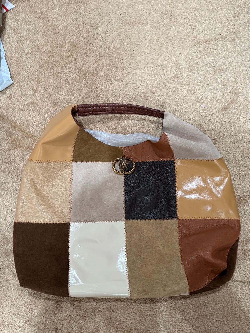 NWT-Kurt Geiger new with tags, patchwork, large tote